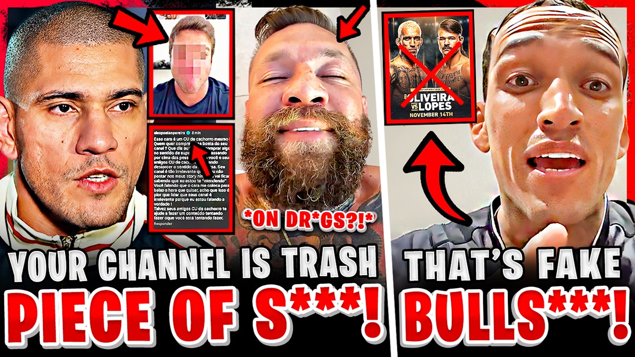 Alex Pereira GOES OFF on MMA CONTENT CREATOR! Charles Oliveira SHUTS DOWN RUMOR! Conor McGregor