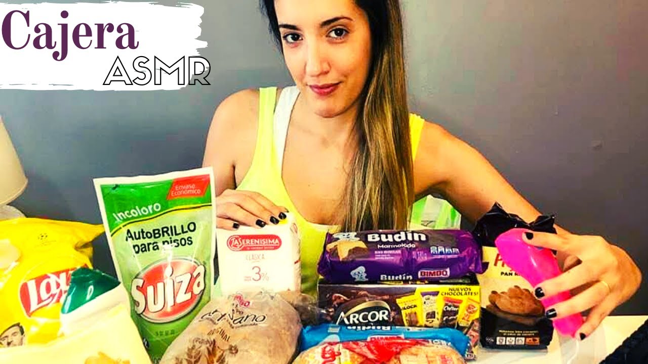ASMR en español - Cajera de Supermercado - Atención Personal