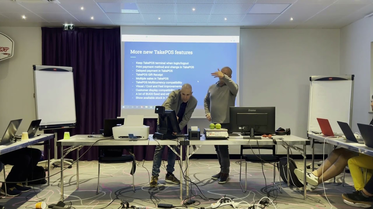 TakePOS in Dolibarr Devcamp 2021 - French and spanish