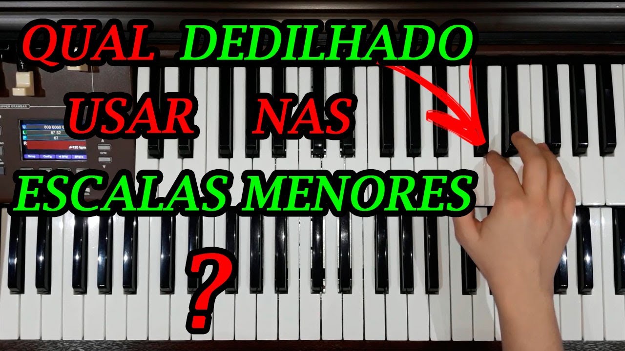 Dedilhados de escalas menores - #Dica 60 - ORGANISTA