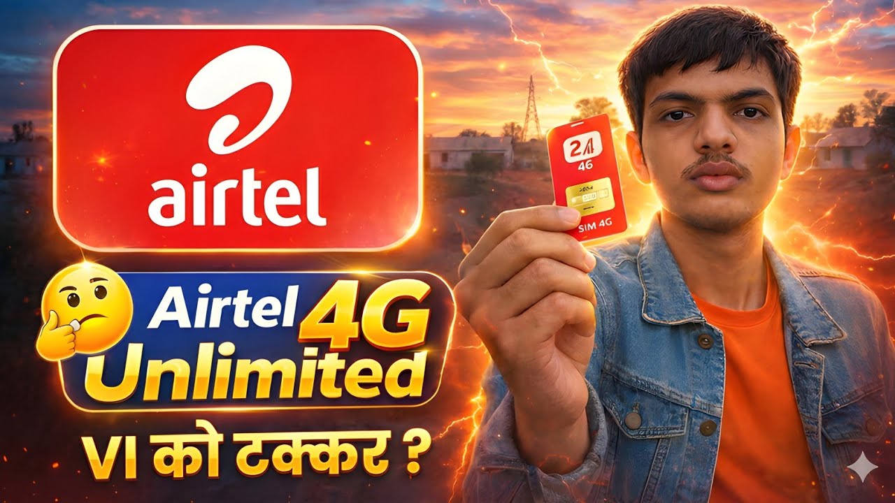 Airtel 4G Unlimited vs VI 4G Unlimited 🔥 Truth About 399 Plan | Village vs City Network