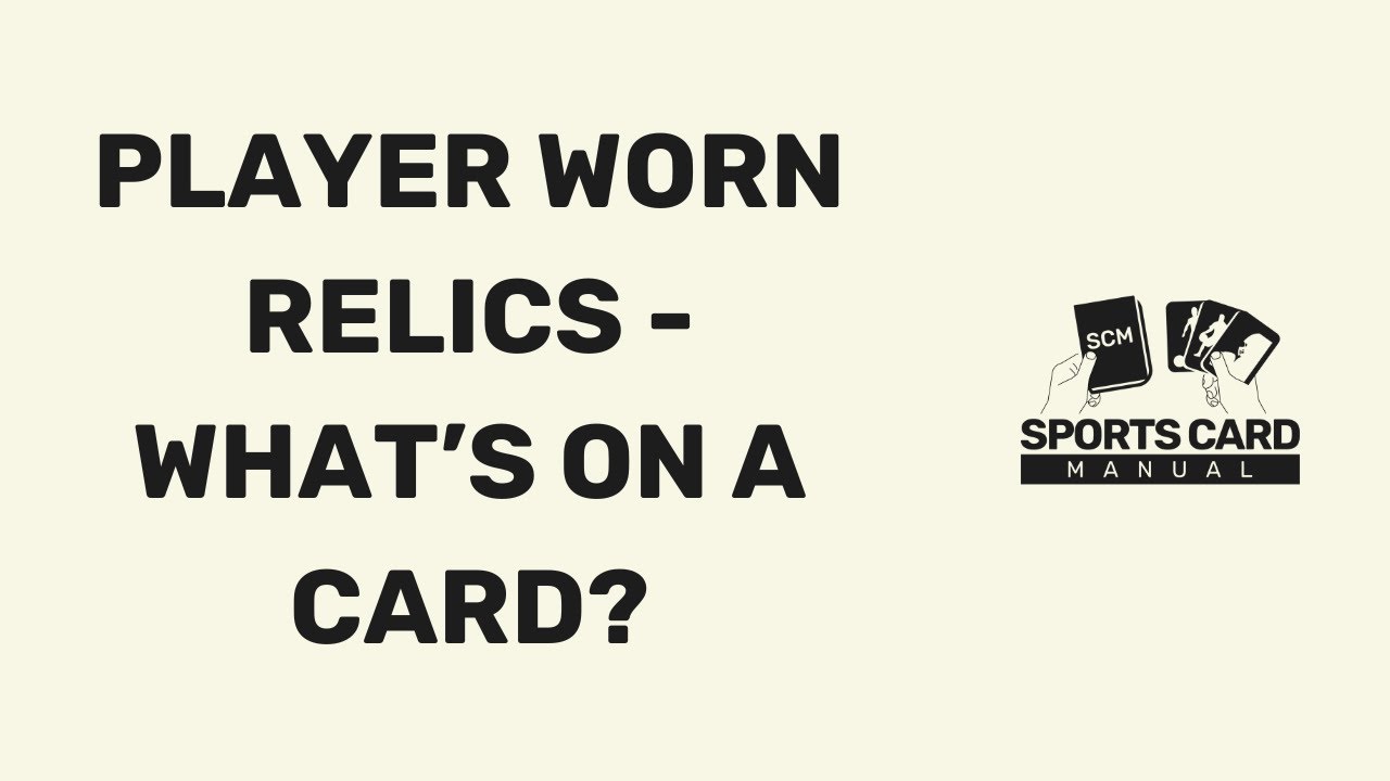 Player-Worn Relic Cards - What's on a Sports Card? - Sports Cards for Beginners