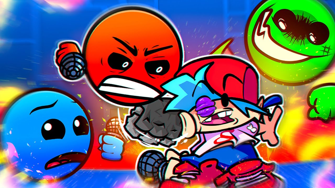 O Mod IMPOSSÍVEL do GEOMETRY DASH! Friday Night Funkin Fire In The Hole & Lobotomy