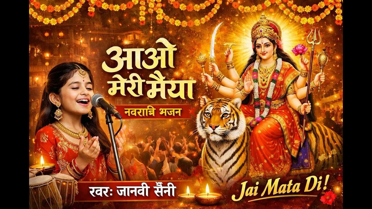आओ मेरी मैया || Aao Meri Maiya || New Bhajan 2026 || Jiya Saini Sohna
