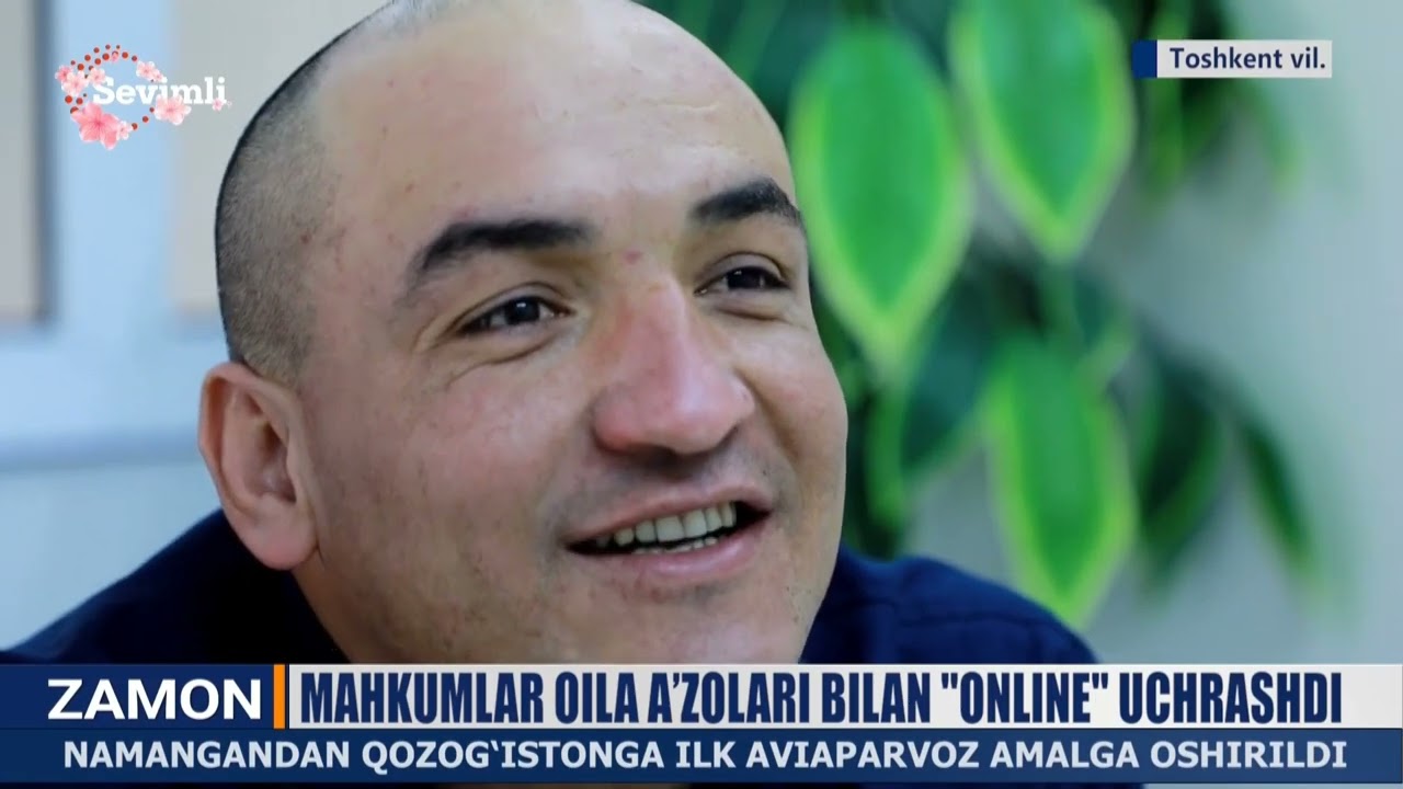 Mahkumlar oila aʼzolari bilan 