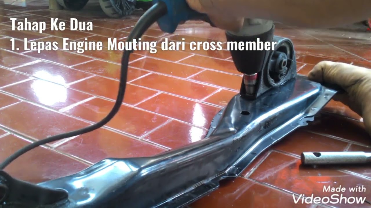 Tutorial Mengganti Engine Mounting Depan Nissan X Trail T30