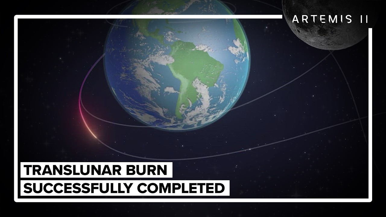 Artemis II successfully completes translunar injection burn