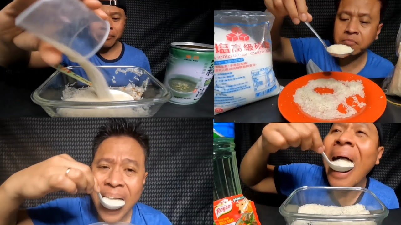 Compilation Video Bar2 RawRiceEating Full EatingSounds