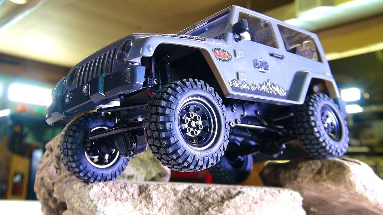 RC ADVENTURES - UNBOX & SURPRiSE MAURiCE w/an RC4WD 1:18 Gelande II RTR 4X4 BLACK ROCK JEEP