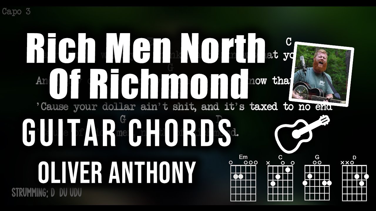 Rich Men North Of Richmond&mdash; Chords Play Along
