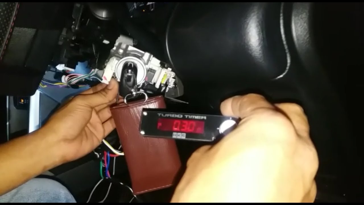 Tutorial cara pemasangan turbo timer HKS universal ke mobil reborn