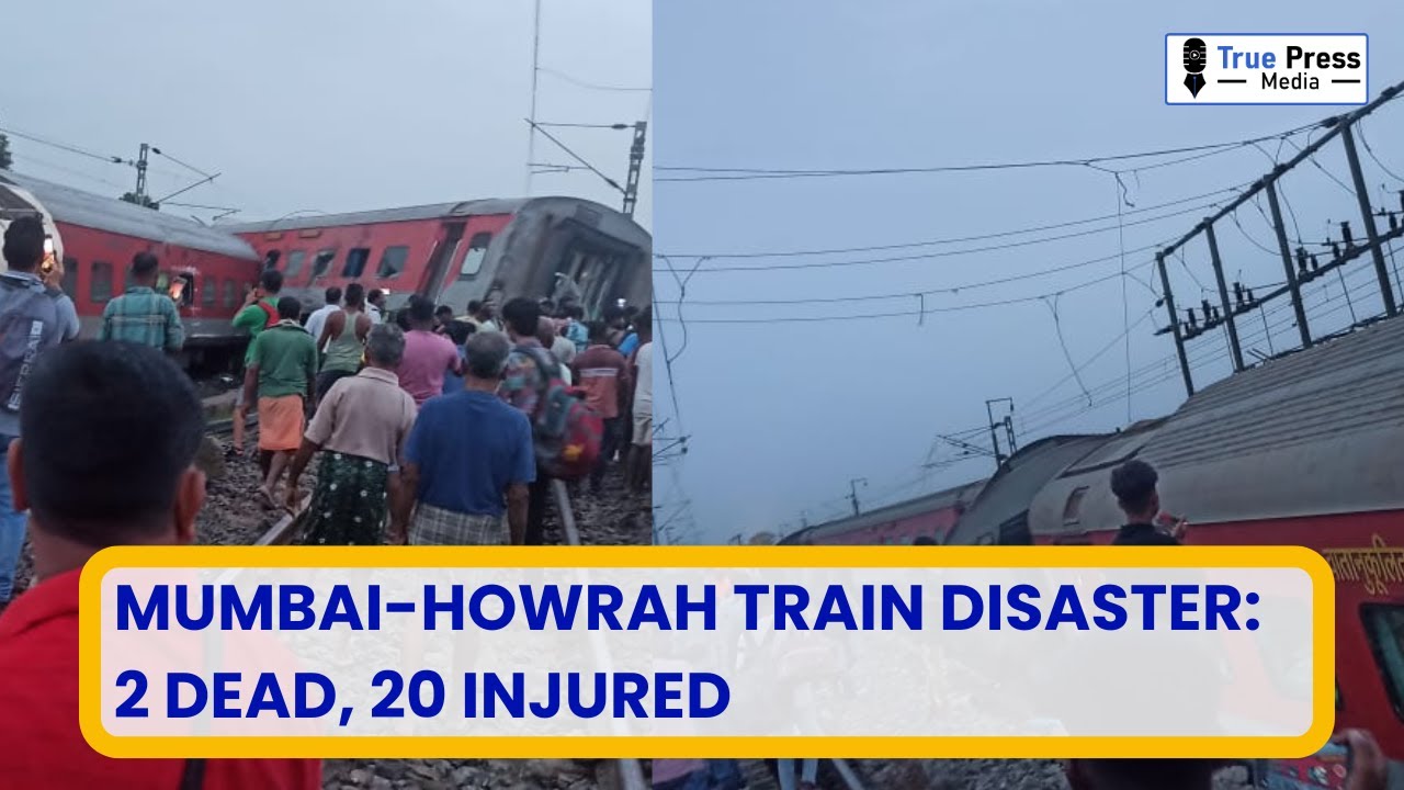Mumbai-Howrah Train Accident: New Videos Show Massive Destruction,18 Coaches Derail In Chakradharpur