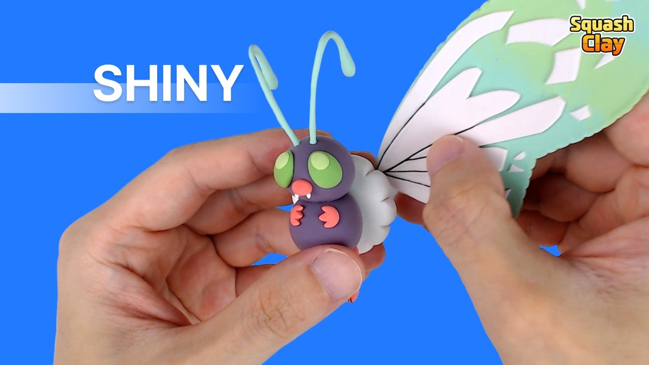 Making Shiny Gigantamax Butterfree Pokémon Clay