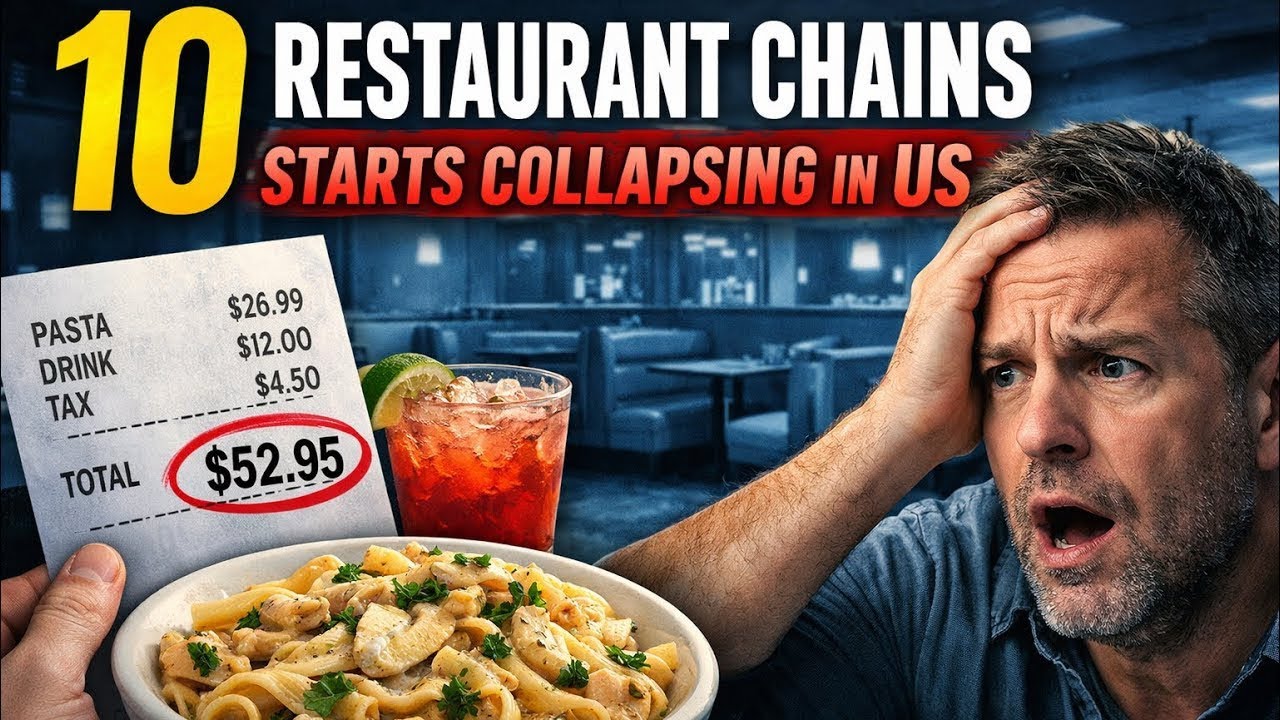 Top 10 US Restaurant Chains That are Going To Collapse in 2026 | US Restaurants