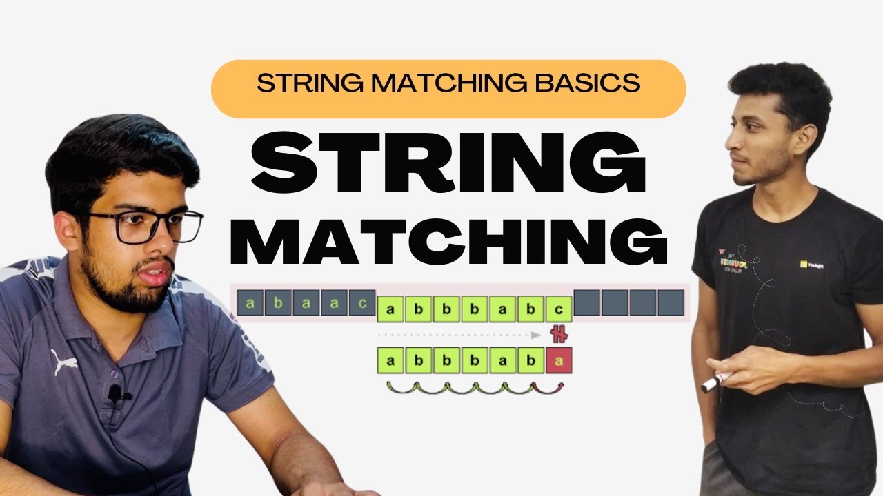 1 String Matching Basics | String Matching