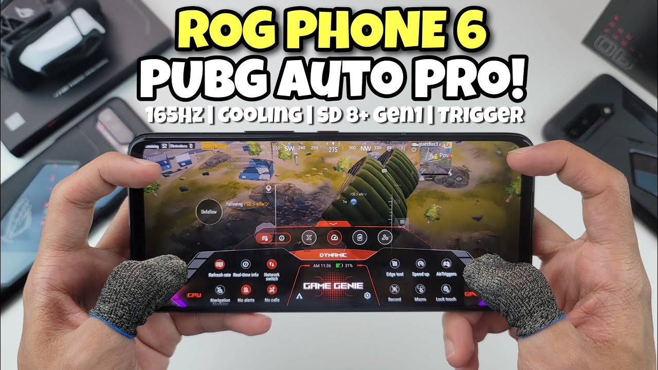 Memang Gempak PUBG Guna ROG PHONE 6!