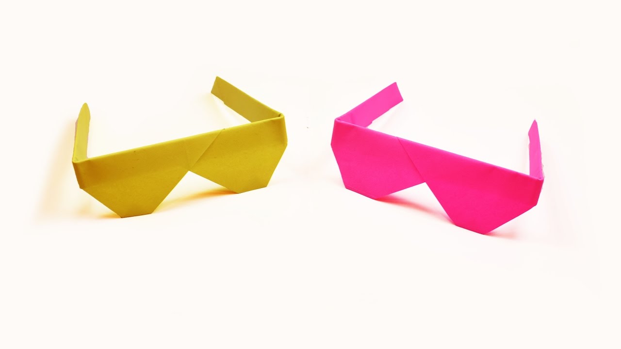 How to make a paper Glasses?