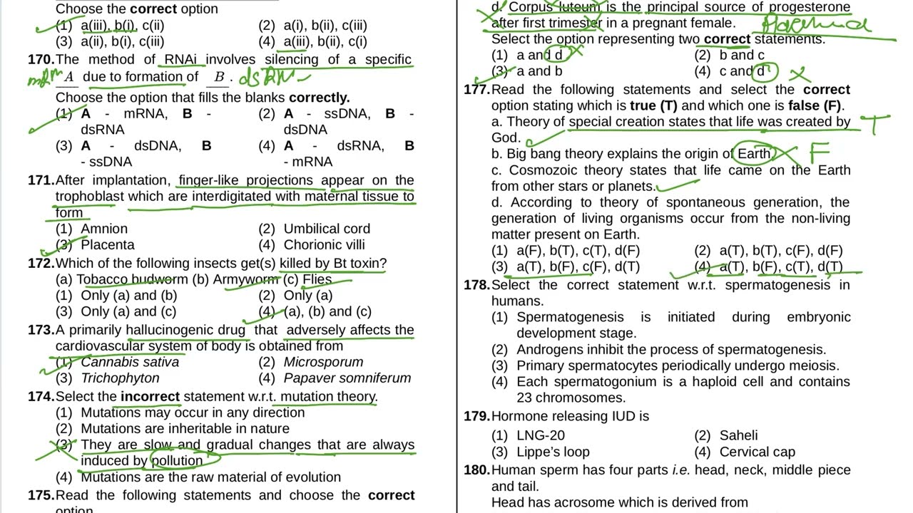 Toppers Batch (NEET) – CST 03 Complete Class XI & XII Biology Paper Discussion #neet2026 #neet #12th