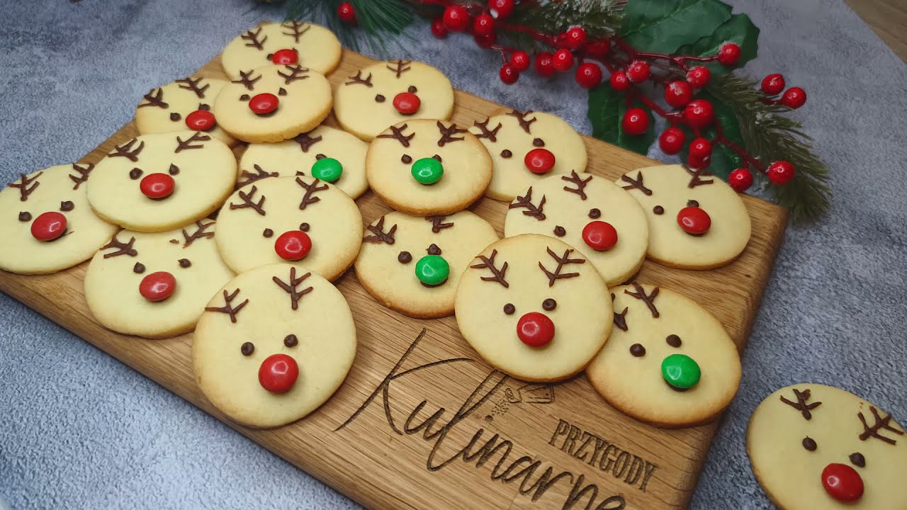 🎄 Рождественское печенье с оленями 🎄