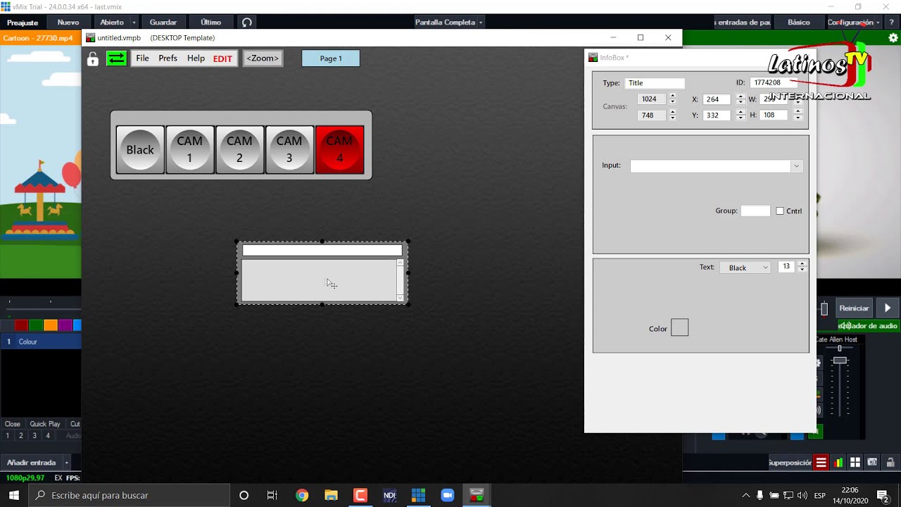 Vmix Panel Builder parte1