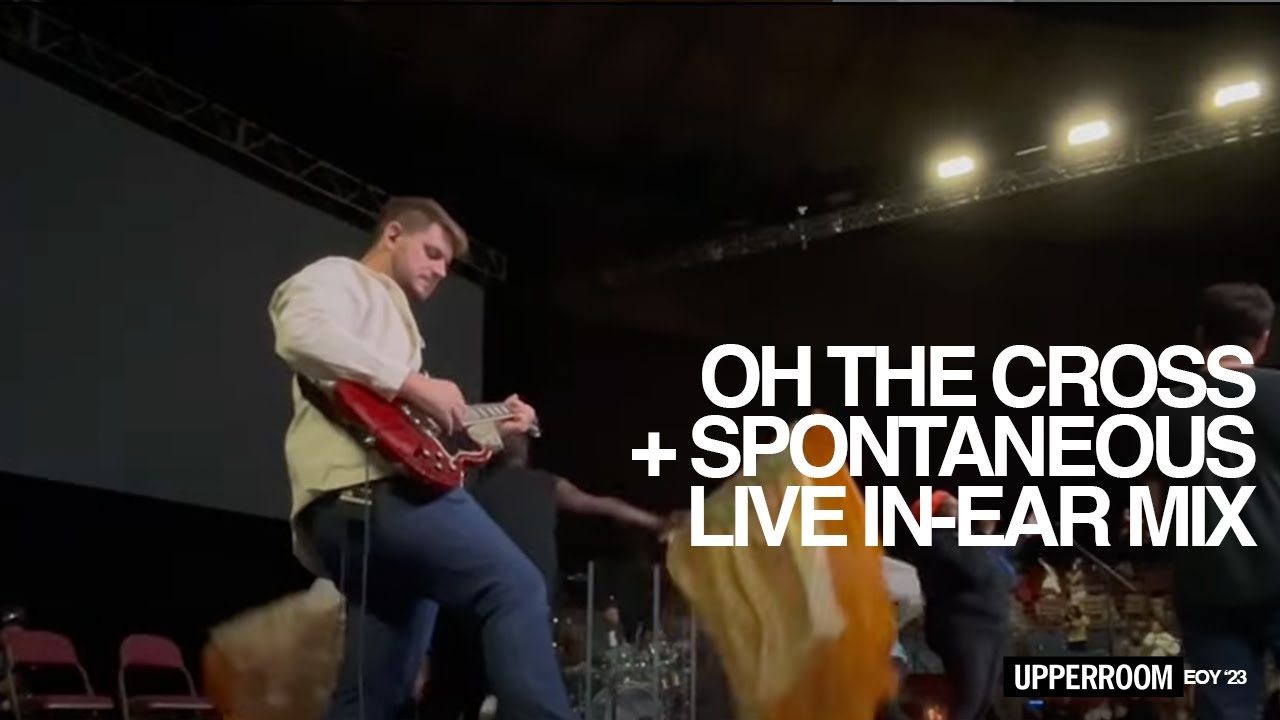 Oh The Cross+Great Are You Lord | Lead Guitar | In-Ear Mix | UPPERROOM End of Year '23
