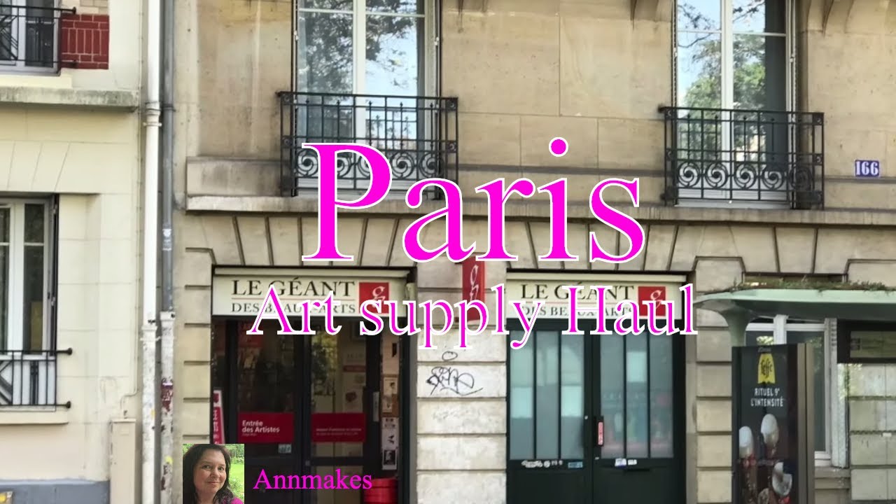 Paris Art Supply Haul 1