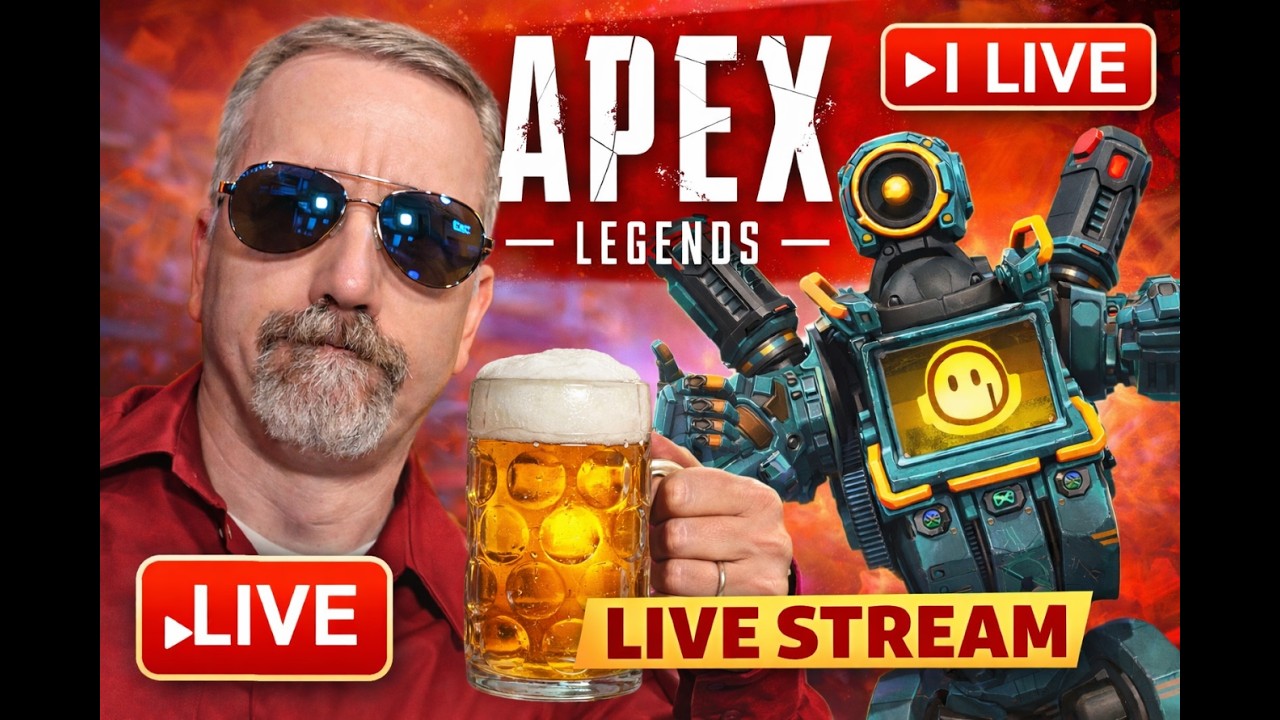 Apex Legends LIVE 🔴 Chill Stream, Big Plays & Beer!!