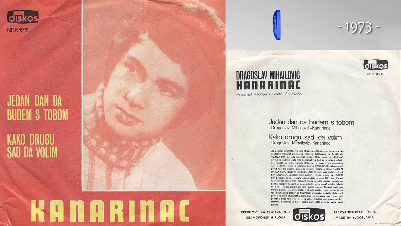 Dragoslav Mihajlovic Kanarinac - Kako drugu sad da volim - (Audio 1973)