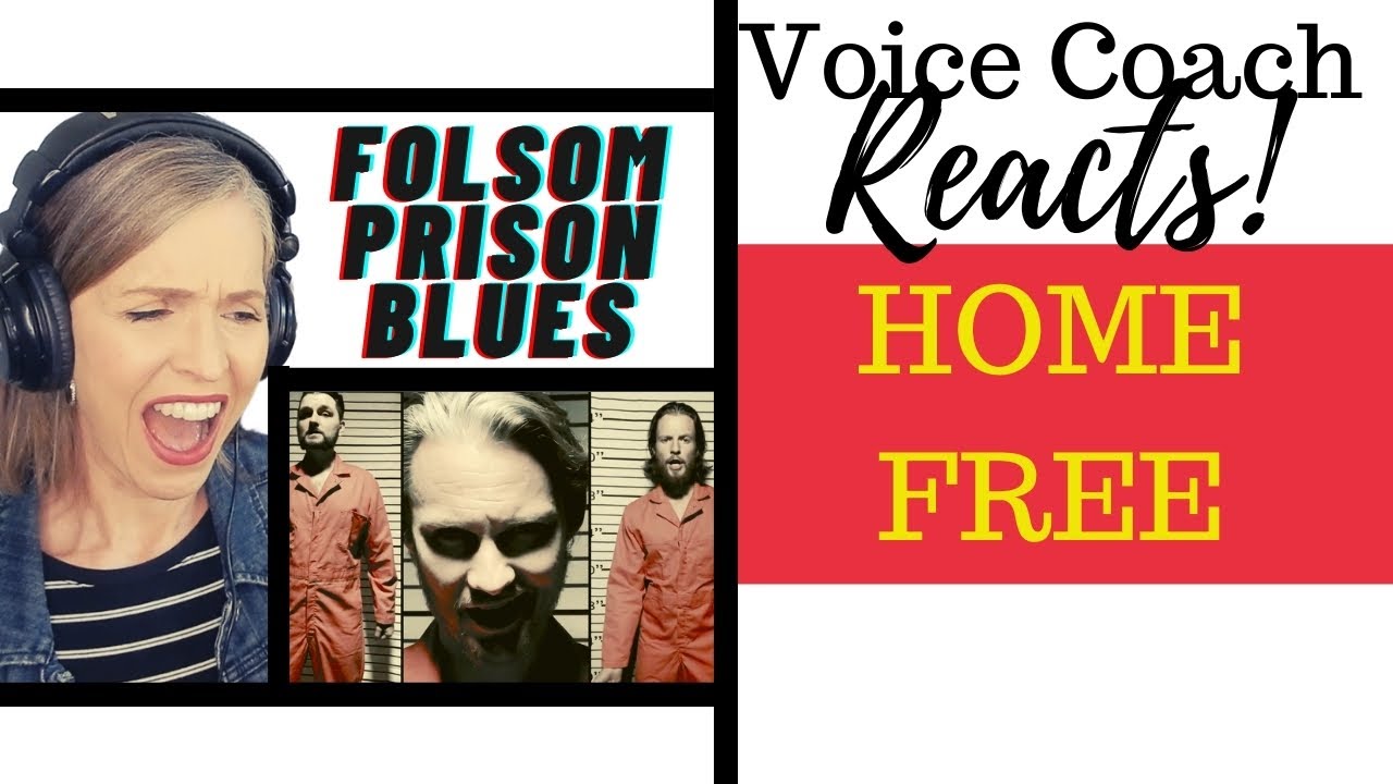 Voice Coach Reacts | HOME FREE | Folsom Prison Blues | A Capella Johnny Cash Cover