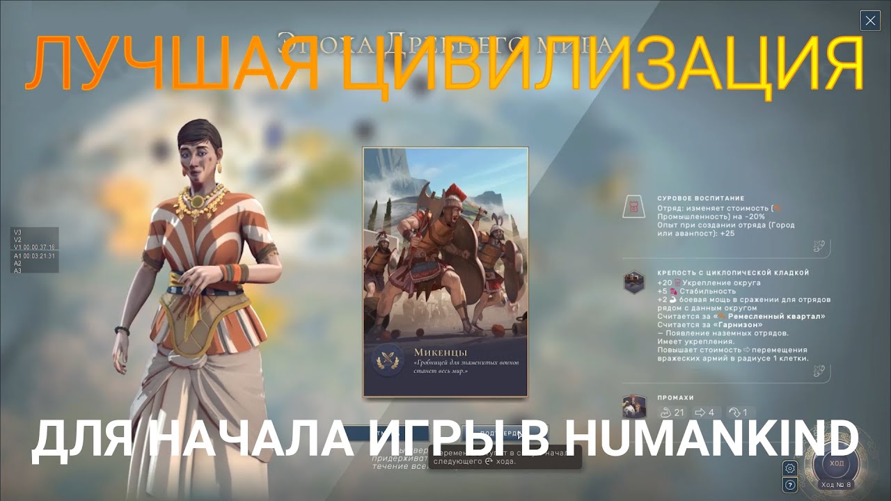 Лучшая фракция для начала игры в Humankind.