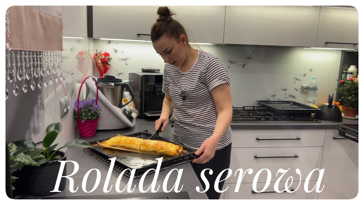 VLOG KULINARNY: ROLADA SEROWA🧀 JAK ZROBIĆ ROLADĘ SEROWĄ?