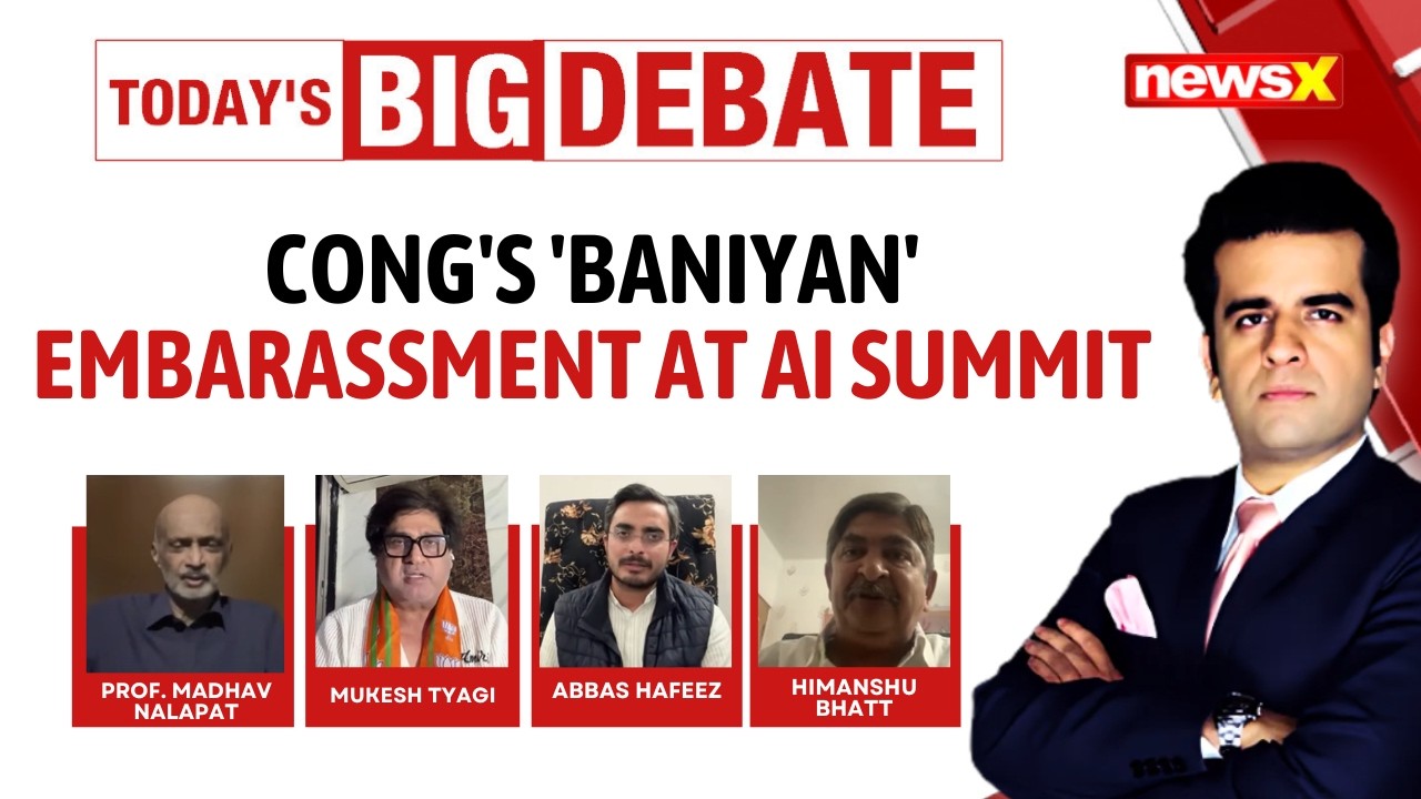 Youth Congress 'Shirtless' Protest At AI Summit | Will Rahul Apologise For Theatrics?