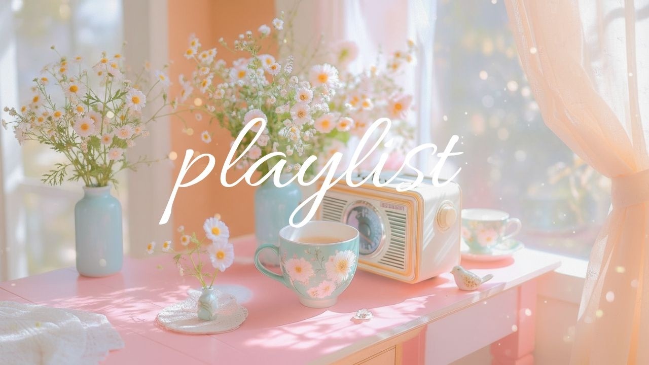 🌸봄 아침부터 조용한 저녁까지 | 카페 감성 음악으로 하루를 감싸다