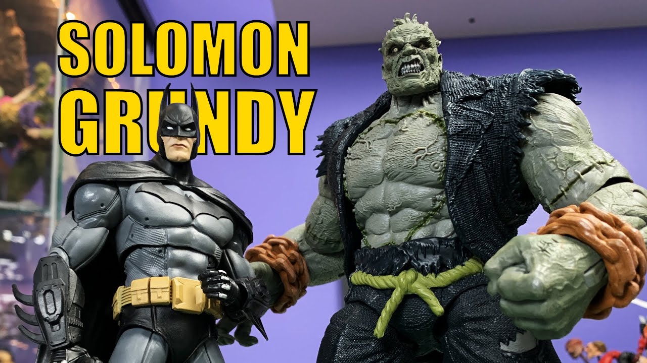 DC Multiverse | Соломон Гранди, сборная фигурка и Бэтмен | Arkham City | McFarlane Toys | Фигурка