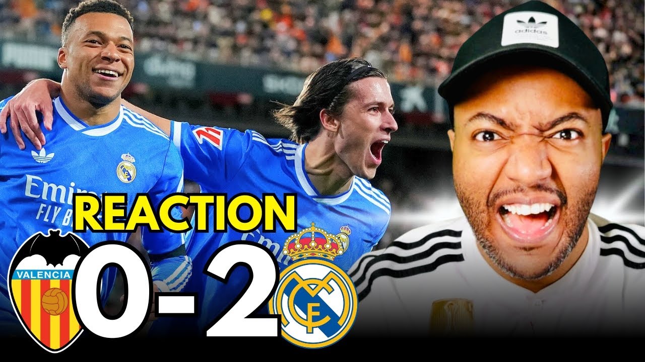 Real Madrid DOMINATE! 🔥 Valencia 0–2 Real Madrid | URKG Reacts
