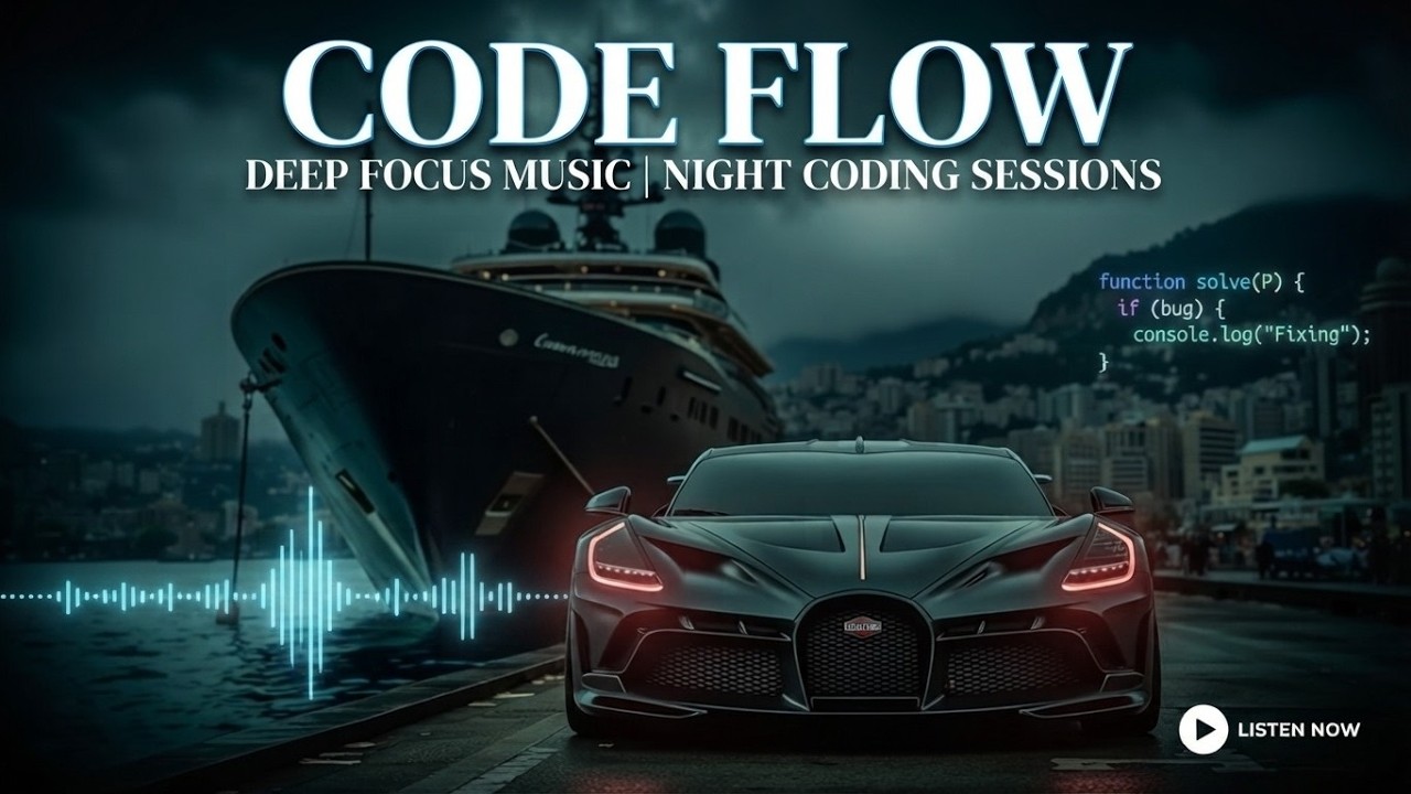 Elite Focus Flow | Deep Work Music for Programmers & Coders | Hyperfocus Mode