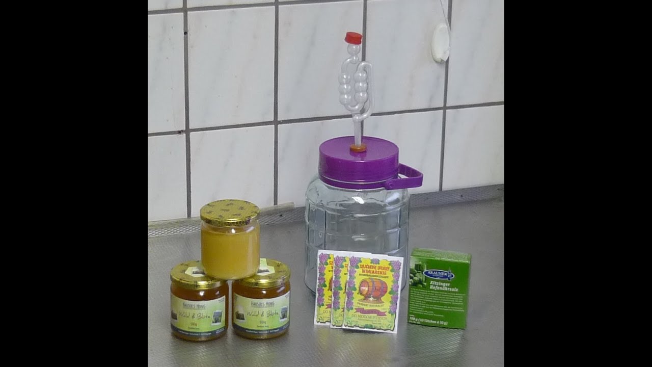MET Herstellen, Honigwein Selber machen
