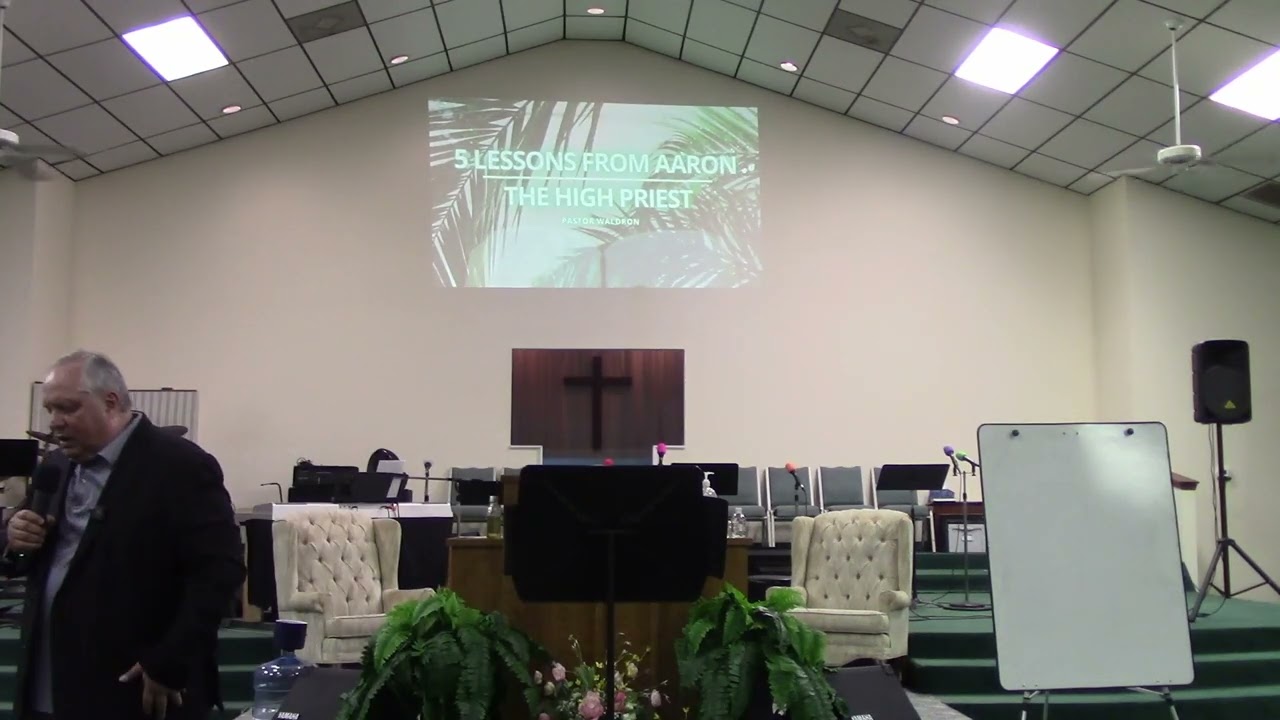 5 Lessons From Aaron, The High Priest | Pastor Waldron