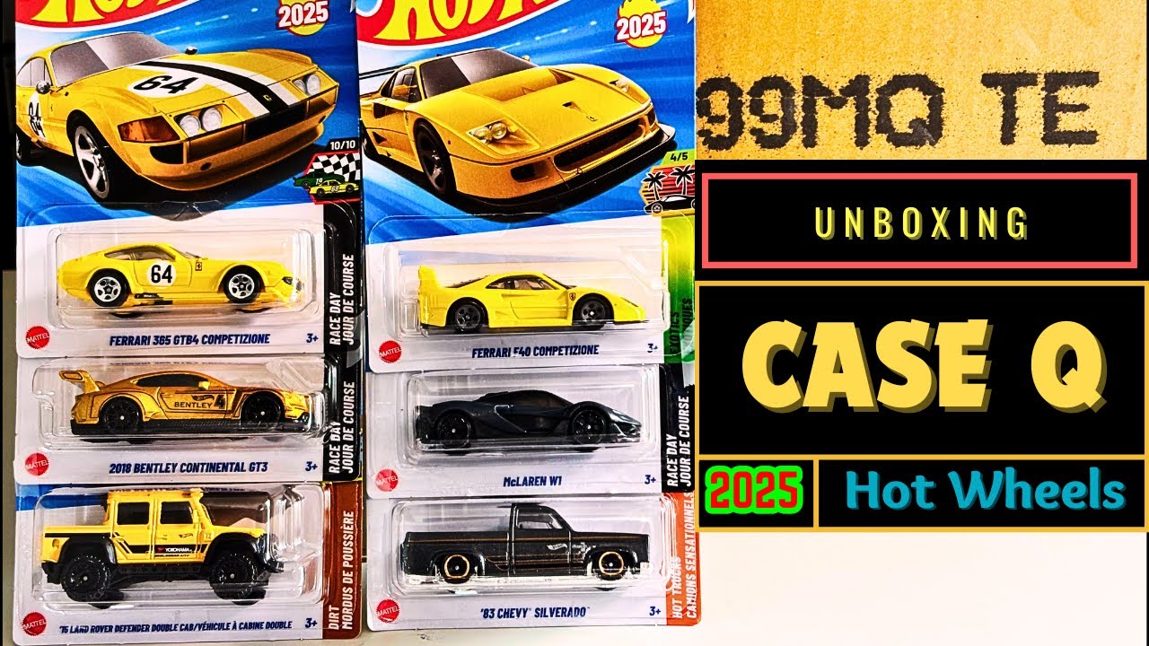 Unboxing - Hot Wheels 2025 Case Q