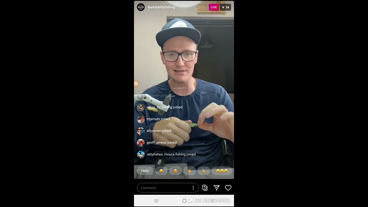 Live FlyTying SBS Tutorial of the Tiger Clouser