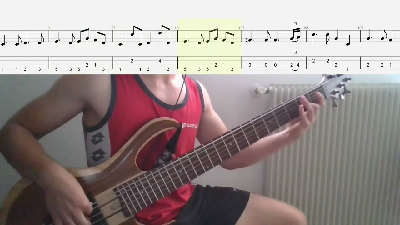 Ritchie - Menina Veneno (Bass cover + Sheet/Tab)