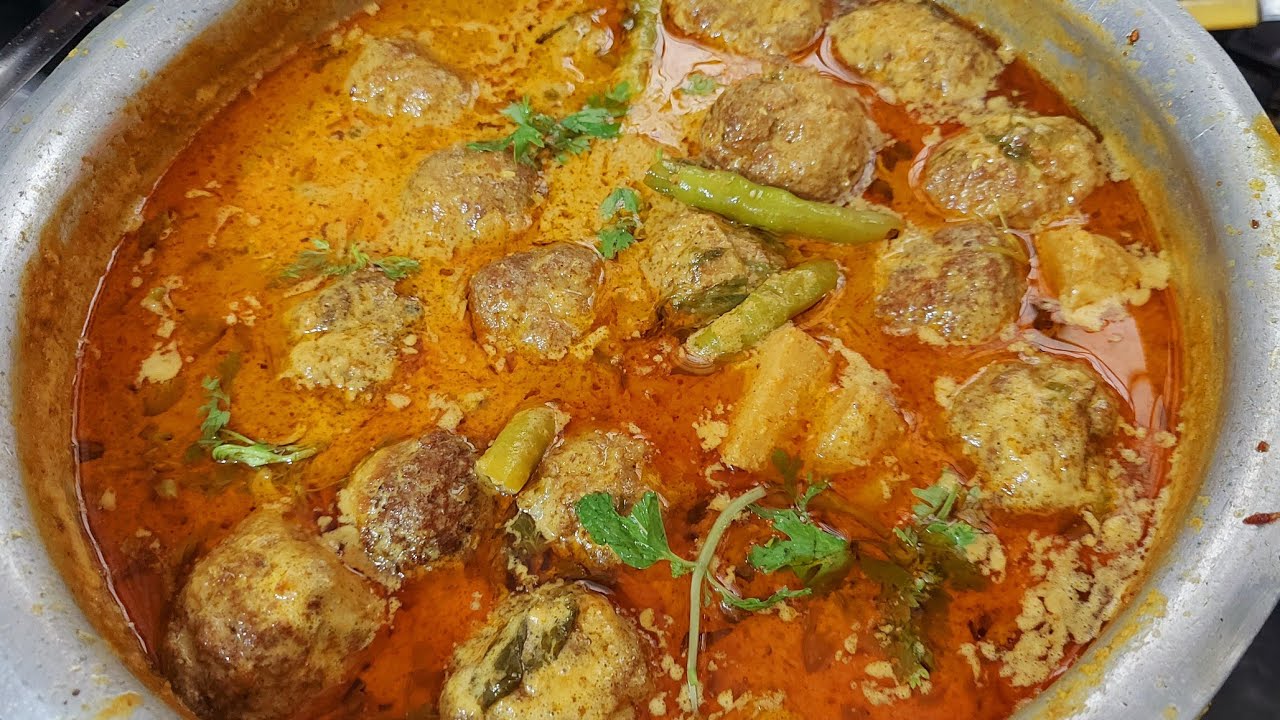 mutton kofta ka khurma  Hyderabadi recipe by my kitchen tasty dishes 😋
