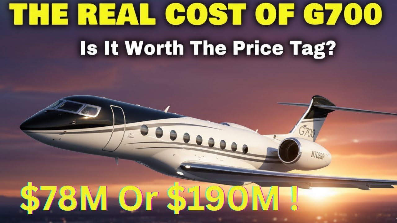 Inside the $190M Gulfstream G700 &mdash; The Real Cost of Owning the World&rsquo;s Most Luxurious Private Jet