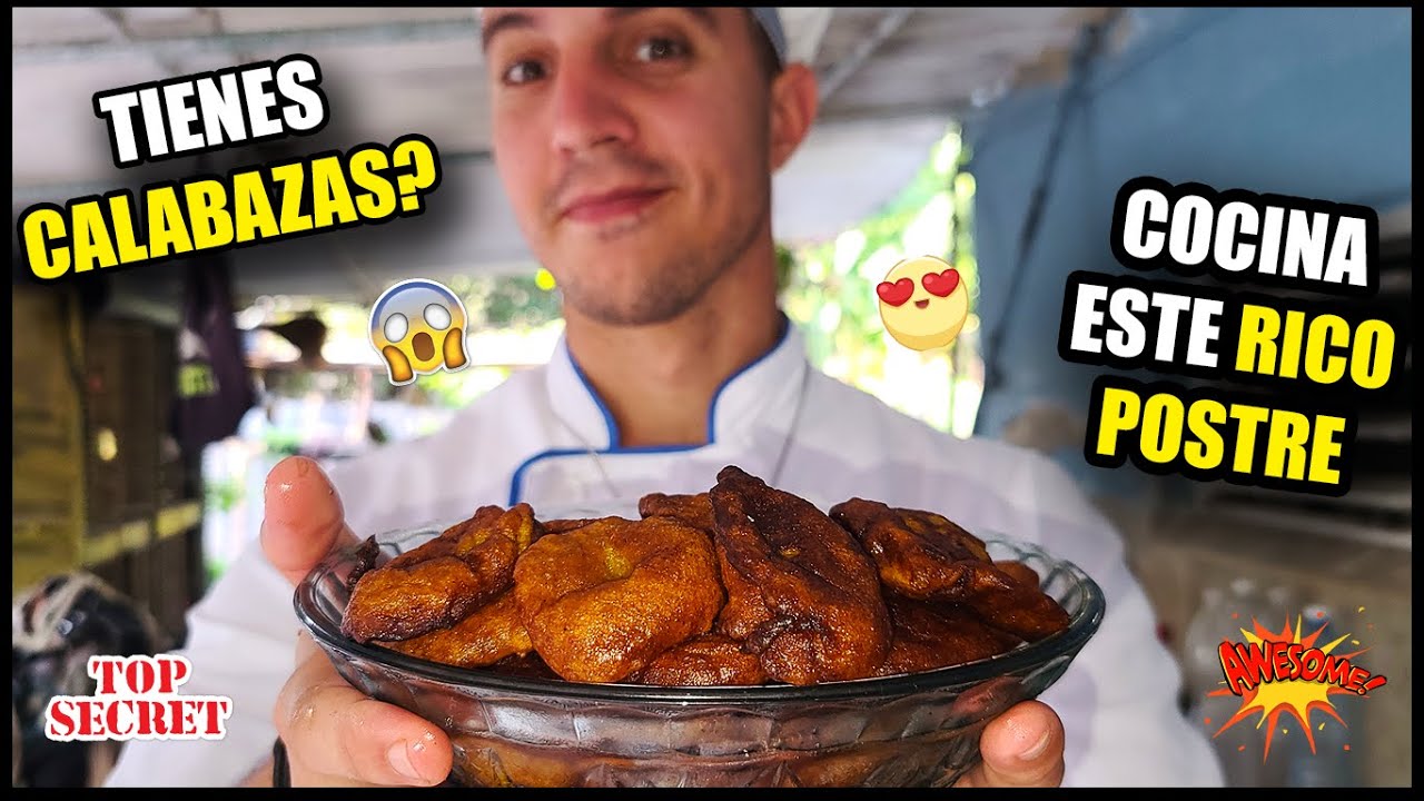 Vida del Cubano hoy. Cubano te enseña a Cocinar Frituras de Calabazas Dulces. elzaceta