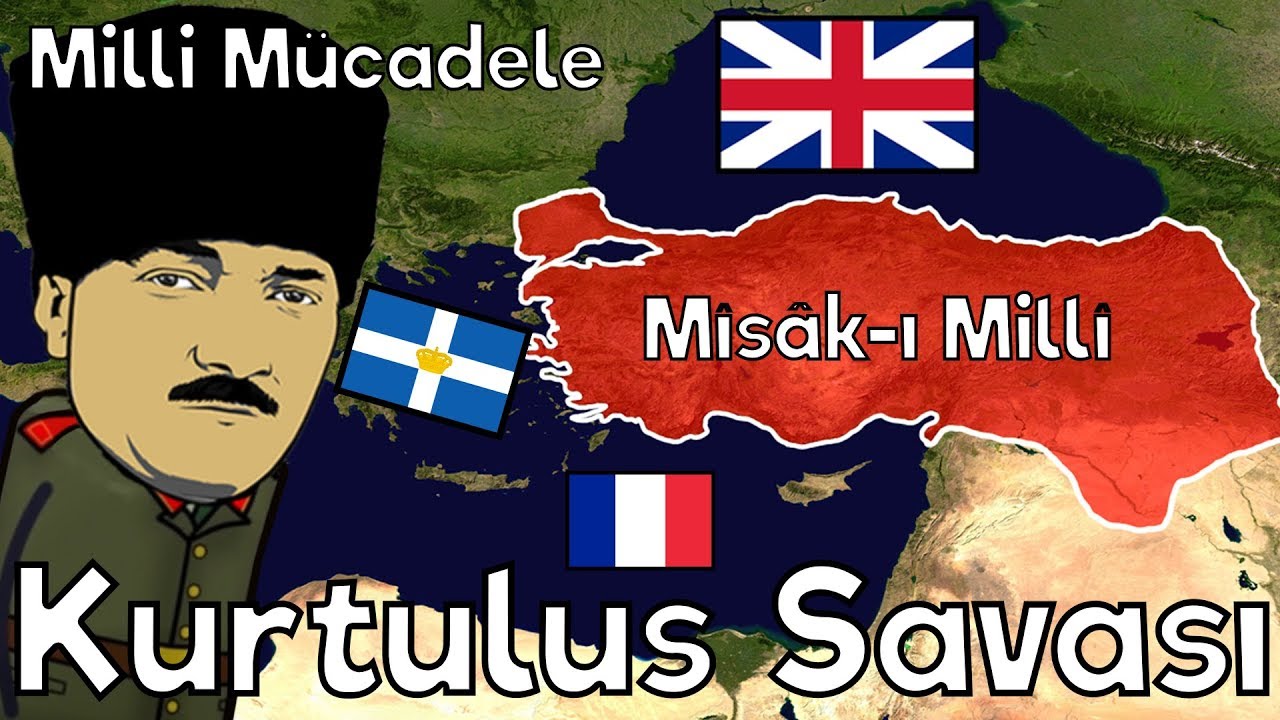 10 Dakikada KURTULUŞ SAVAŞI Başlıyor - Haritalı Anlatım