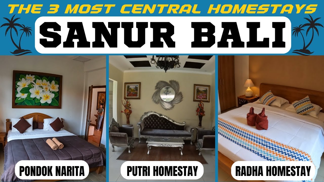 Bali Sanur Hotels 3 Most Central Sanur Homestays, Bali Holiday