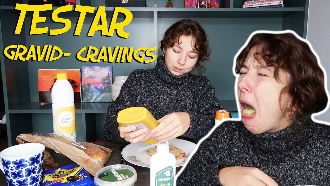 TESTAR GRAVID-CRAVINGS *suger p&aring; en sten...bra content*