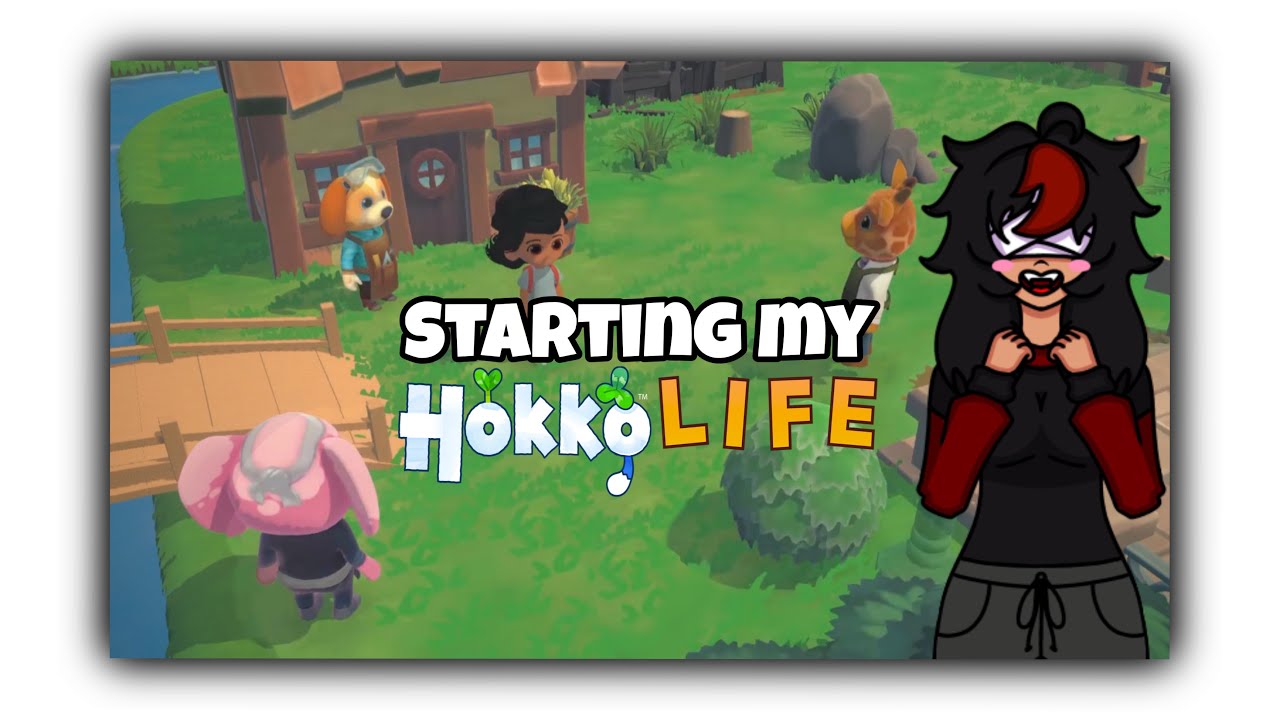 WolfySOE starts their new Hokko Life | EP1 | Life simulation game | PlayStation 4