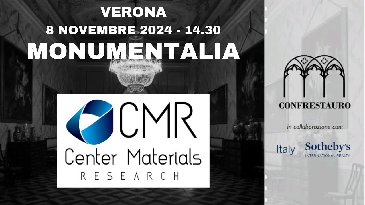Monumentalia, la presentazione di CMR MATERIALS