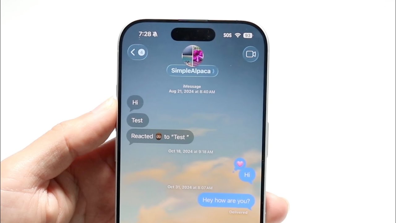 Как изменить фон текста на iPhone!